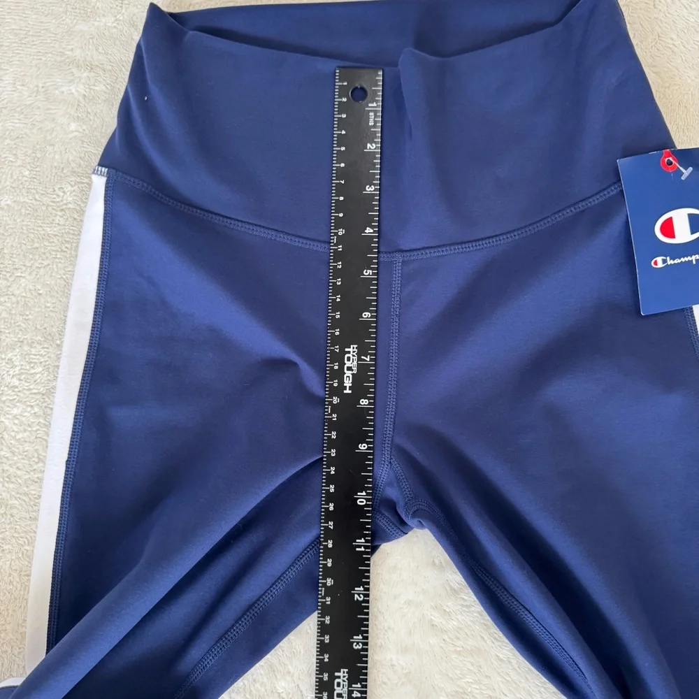Champion Soft Touch Track Flare Pants Blown Glass Blue Size Small NWT - Picture 6 of 7